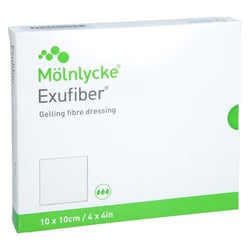 Exufiber 10x10 cm Gel-Faserverband ToValCare