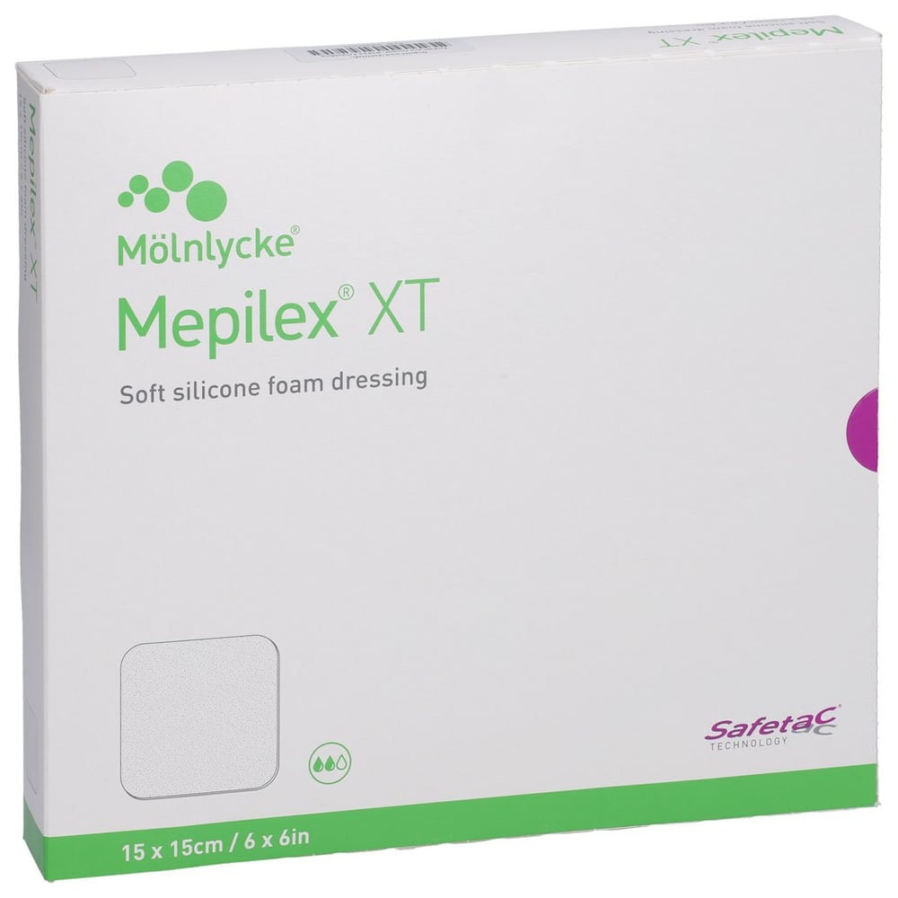 MEPILEX XT 15x15 cm Schaumverband