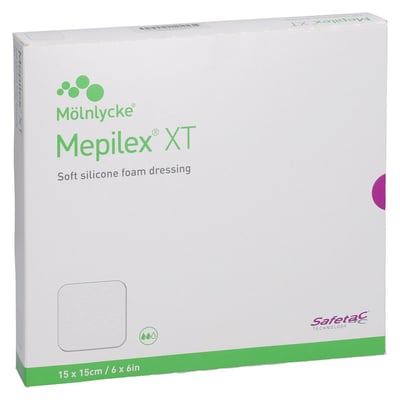 MEPILEX XT 15x15 cm Schaumverband ToValCare