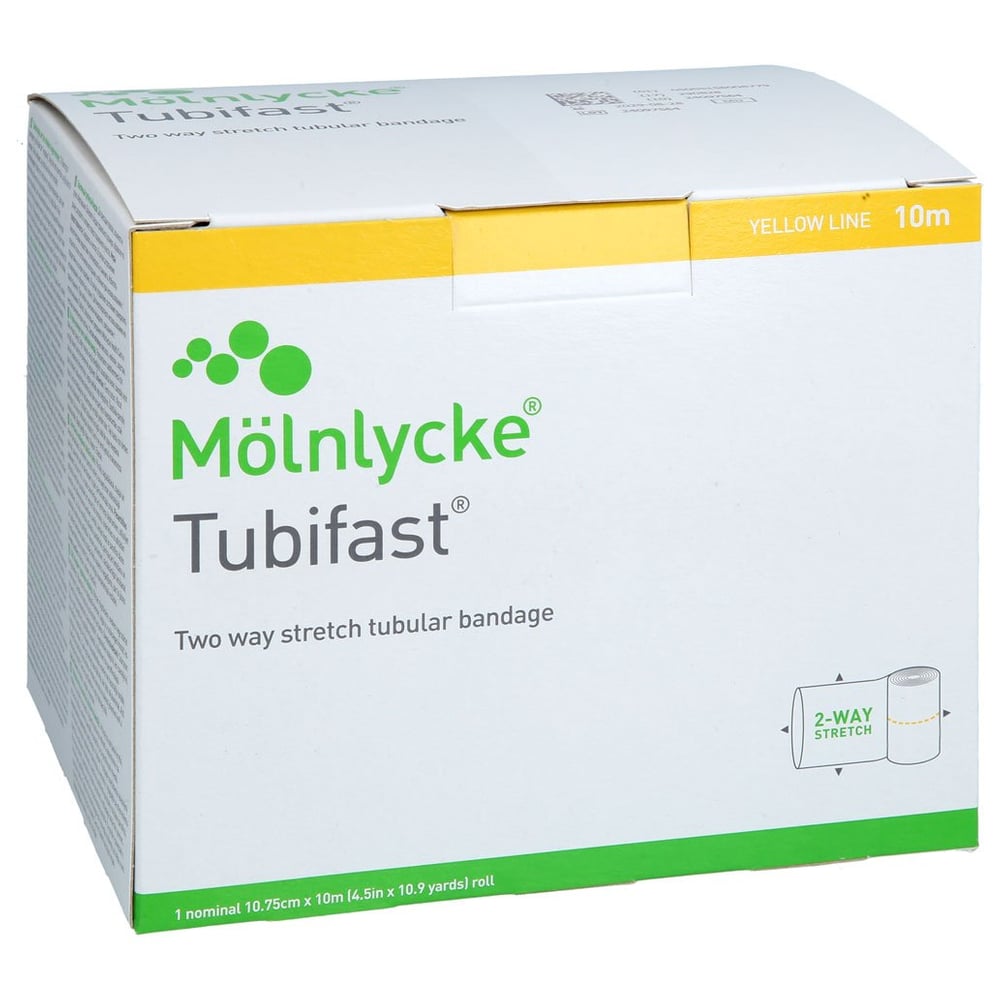TUBIFAST 2-Way Stretch 10,75 cmx10 m gelb