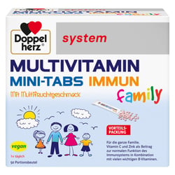 DOPPELHERZ Multivitamin Mini-Tabs family system