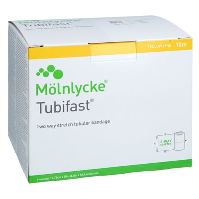 TUBIFAST 2-Way Stretch 10,75 cmx10 m gelb
