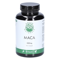 GREEN NATURALS Maca 2800mg hochdos.40:1 vegan Kps.