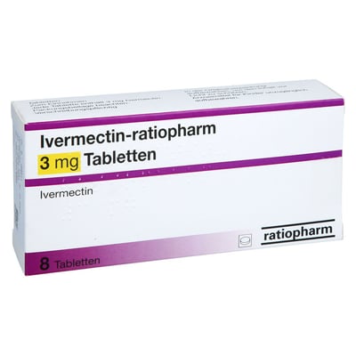 IVERMECTIN-ratiopharm 3 mg Tabletten Produktbild 1