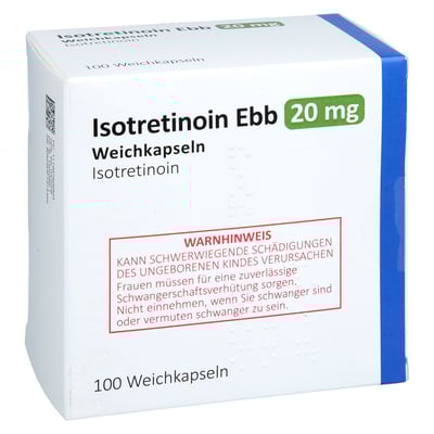 Isotretinoin Ebb 20 mg Weichkapseln