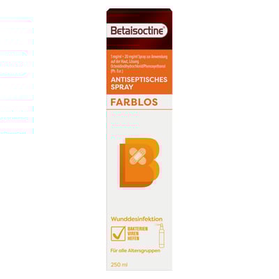 BETAISOCTINE 1 mg/ml + 20 mg/ml Spray z.Anw.a.d.H.