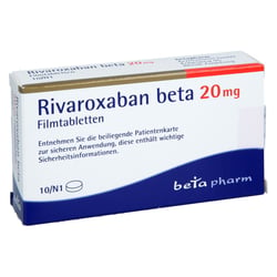 Rivaroxaban beta 20 mg