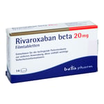 Rivaroxaban beta 20 mg