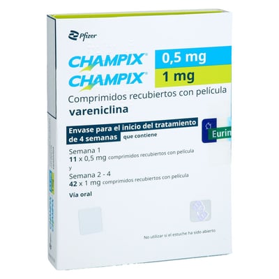 CHAMPIX 0,5 mg/1 mg Starterpackung Produktbild 1