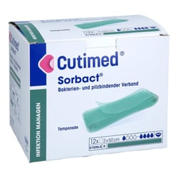 CUTIMED Sorbact Tamponaden 2x50 cm