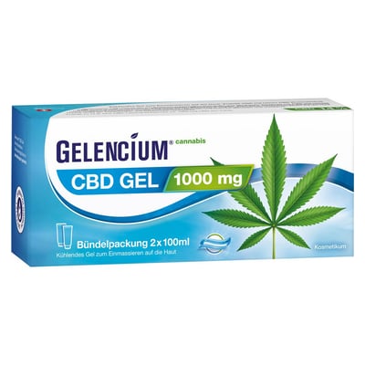 GELENCIUM Cannabis CBD Gel kühlend Produktbild 1