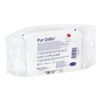 PUR-ZELLIN 4x5 cm keimreduziert Rolle Produktbild 1