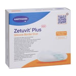 ZETUVIT Plus Silicone Border steril oval 13x15,5cm Produktbild 1