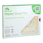 MEPILEX Border Flex Schaumverb.haft.15x15 cm