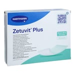 ZETUVIT Plus extrastarke Saugkompr.steril 10x10 cm