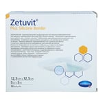 ZETUVIT Plus Silicone Border steril 12,5x12,5 cm Produktbild 2