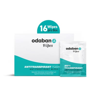 ODABAN wipes Antitranspirant Tücher Produktbild 1