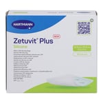 ZETUVIT Plus Silicone steril 12,5x12,5 cm Produktbild 2