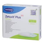 ZETUVIT Plus Silicone steril 12,5x12,5 cm