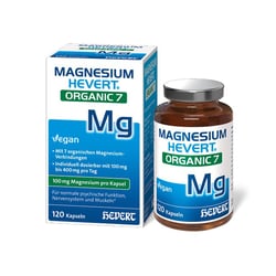 MAGNESIUM HEVERT Organic 7 Kapseln