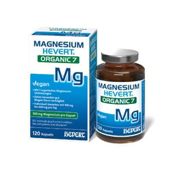 MAGNESIUM HEVERT Organic 7 Kapseln