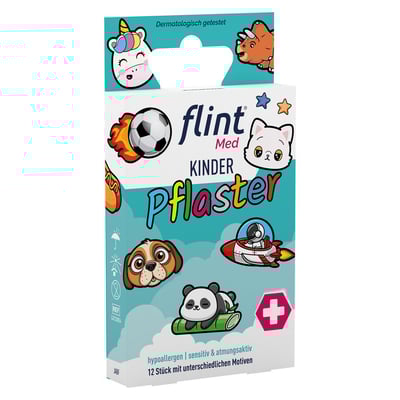 FLINT Med Kinder Pflaster 13x22mm hypoallerg.sens.