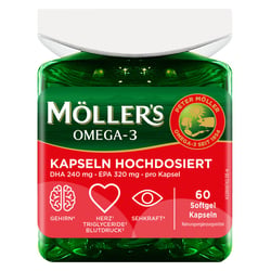 MÖLLER'S Omega-3 Kapseln hochdosiert