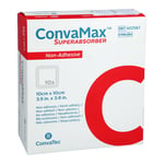 CONVAMAX Superabsorber nicht adhäsiv 10x10 cm