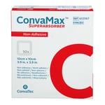 CONVAMAX Superabsorber nicht adhäsiv 10x10 cm