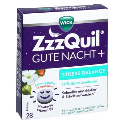WICK ZzzQuil Gute Nacht+ Stress Balance
