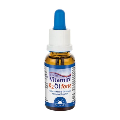 VITAMIN K2 ÖL forte 200µg all-trans MK7 Dr.Jac.FLE