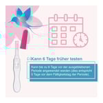 EARLIBIRD Ultrafrüh Schwangerschaftstest Urin Do.P