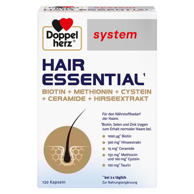 DOPPELHERZ Hair Essential system Kapseln
