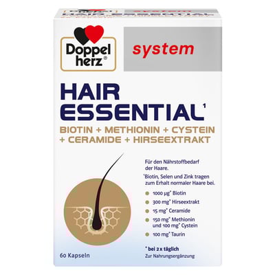 DOPPELHERZ Hair Essential system Kapseln