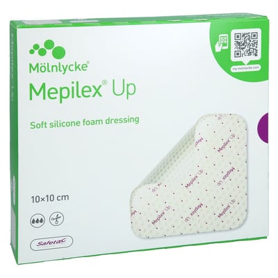 MEPILEX Up 10x10 cm Schaumverband Produktbild 1