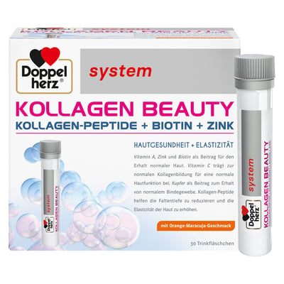 DOPPELHERZ Kollagen Beauty Maracuja system TRA Produktbild 1