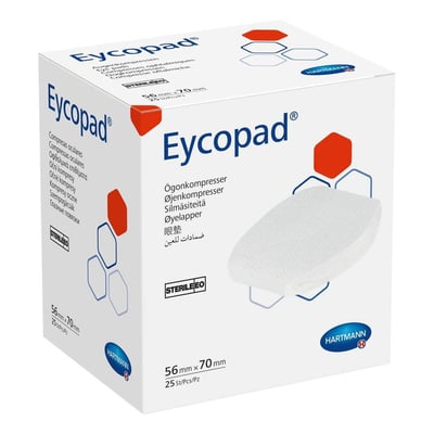 EYCOPAD Augenkompressen 56x70 mm steril Produktbild 1