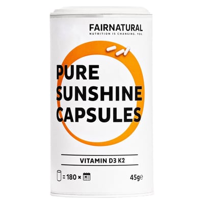 FAIRNATURAL Vitamin D3 2500 I.E.+K2 MK-7 all-trans