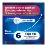 CLEARBLUE Schwangerschaftst.6 Tage vor 2 Hormone