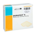 DURAMAX S 10x10 cm Superabsorber Silikonverband