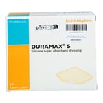 DURAMAX S 10x10 cm Superabsorber Silikonverband