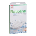 RATIOLINE aqua Pflaster 10x20 cm steril transp.