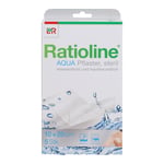RATIOLINE aqua Pflaster 10x20 cm steril transp.