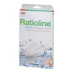 RATIOLINE aqua Pflaster 10x20 cm steril transp.