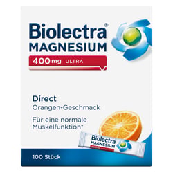 BIOLECTRA Magnesium 400 mg ultra Direct Orange