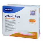 ZETUVIT Plus Silicone Border steril 10x10 cm