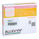 ALLEVYN Gentle Border 7,5x7,5 cm Schaumverb.