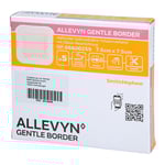 ALLEVYN Gentle Border 7,5x7,5 cm Schaumverb.