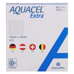 AQUACEL Extra 15x15 cm Verband