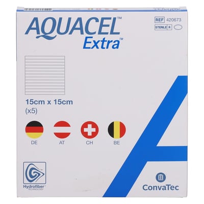 AQUACEL Extra 15x15 cm Verband Produktbild 1